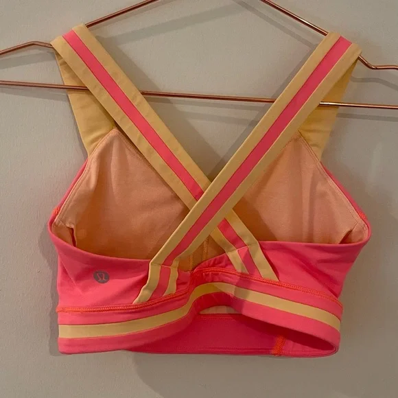 Lululemon Neon Sports Bra - Picture 7 of 7
